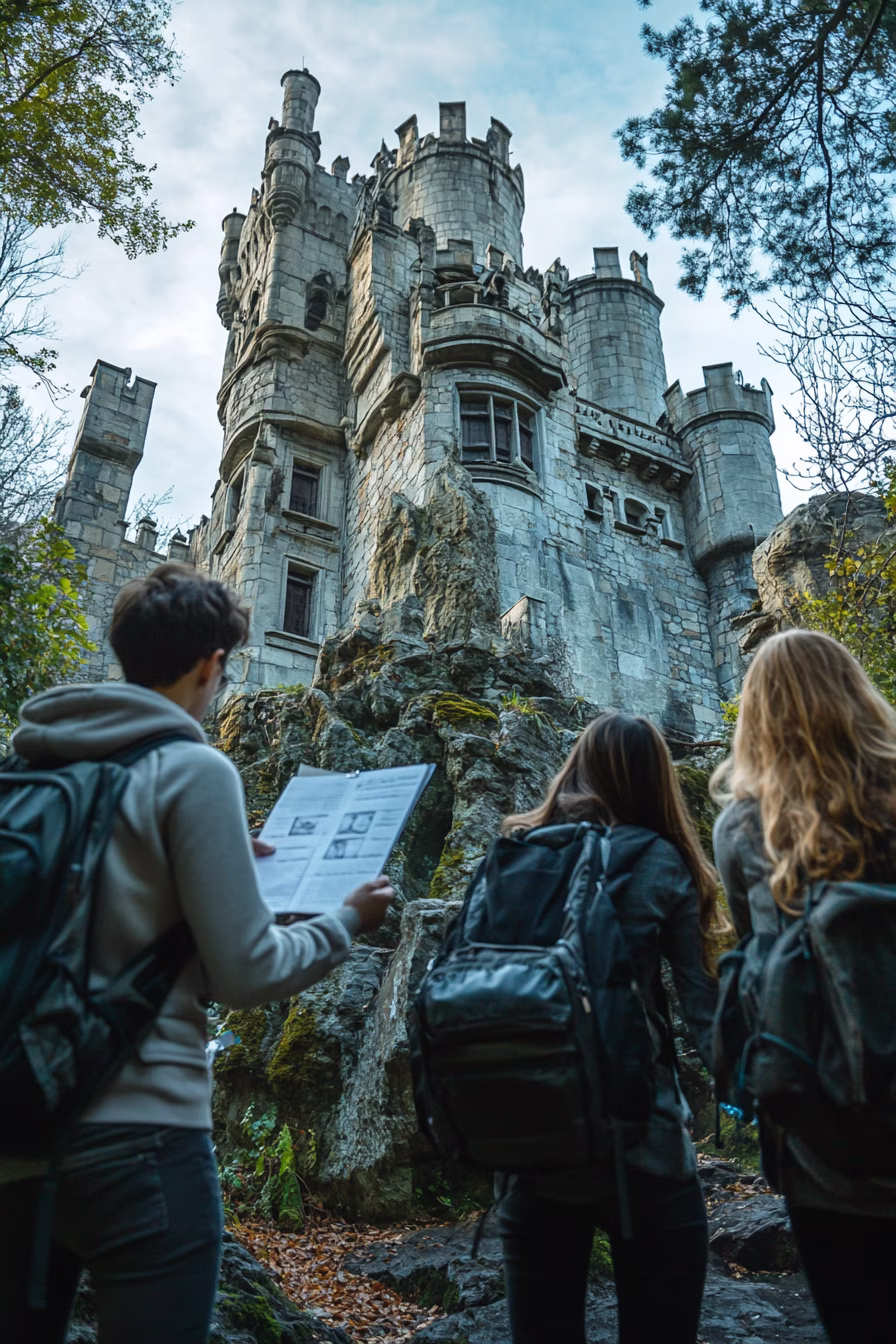 Illustration : Chasse au trésor