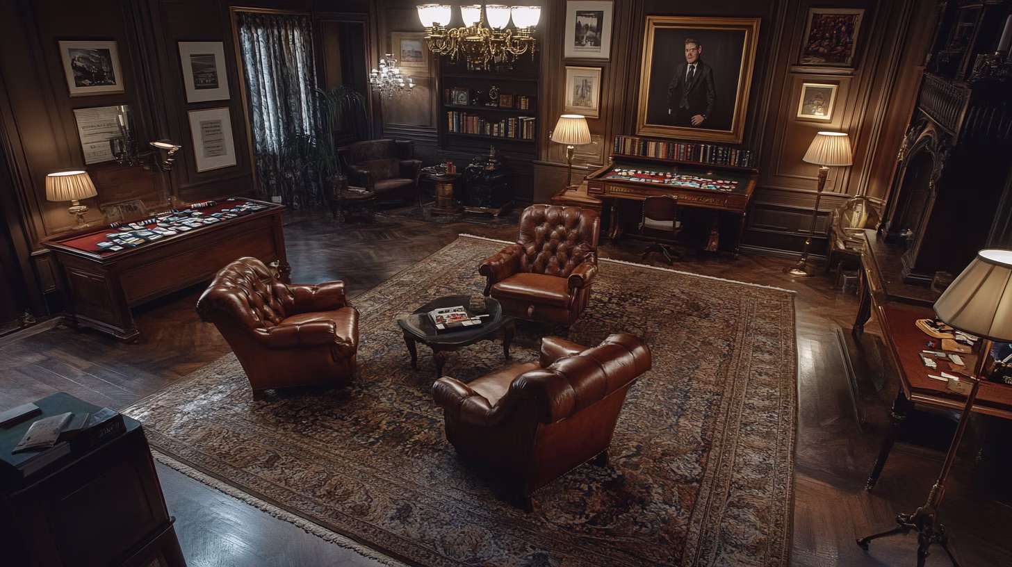 Illustration cluedo géant